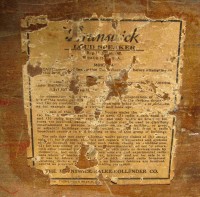 VINTAGE 1940s BRUNSWICK ART DECO OLD  RADIO SPEAKER-3.jpg